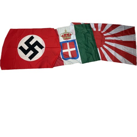set bandiere patto dacciaio berlino roma tokyo