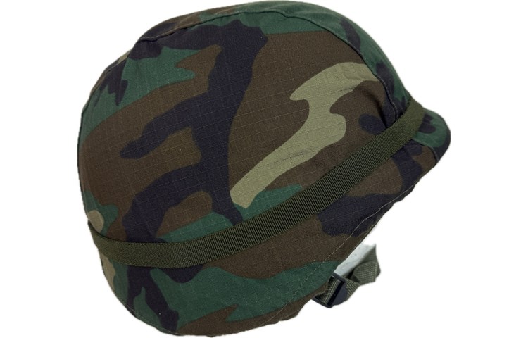  Elmetto PASGT Fritz Verde con Telino Woodland 