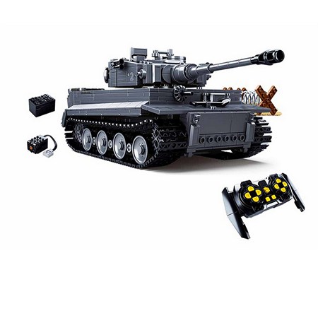 sluban army rc german tiger tank
