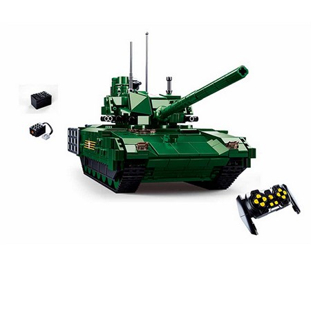 sluban army rc gevechts tank