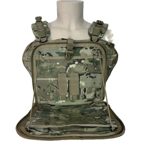 Defcon5 Gilet Tattico Map Chest Multicam Defcon5 in Abbigliamento Tattico