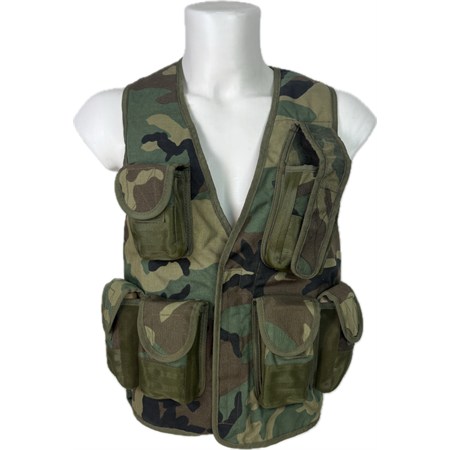 Gilet Tattico Woodland Esercito Turco Originale – Ex Dotazione