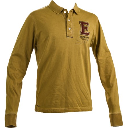 Polo Manica Lunga Senape EI