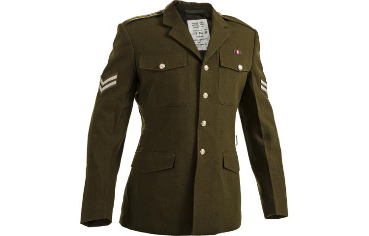  Giacca Uniforme Esercito Inglese Verde 