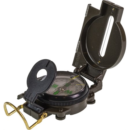 bussola in metallo modello militare