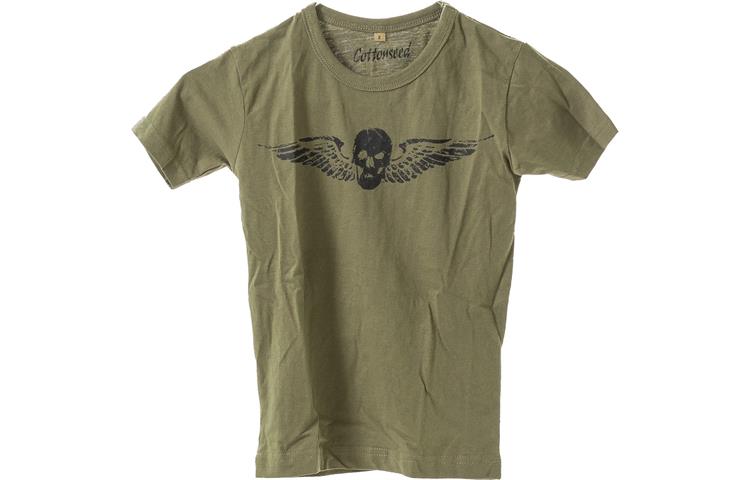  Tshirt Bambino Fly Skull 