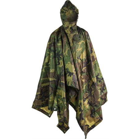 telo poncho woodland ripstop