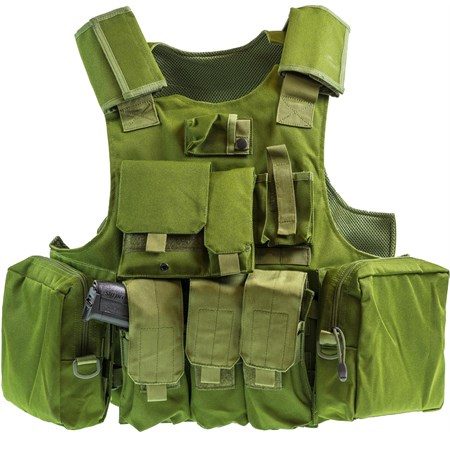 gilet tattico d5 bav9 con camelbag