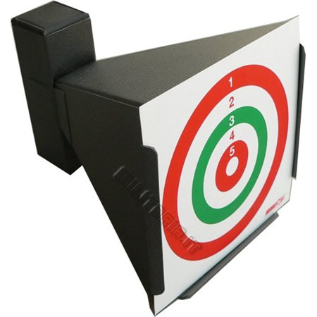 supporto raccogli pallini per bersagli di carta