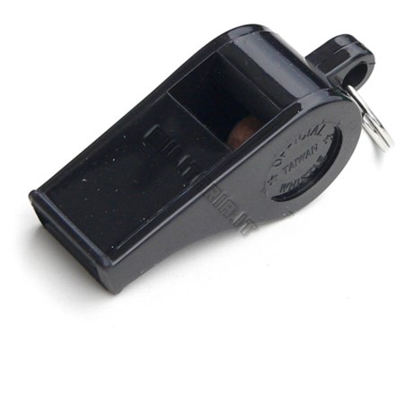 fischietto a pallina nero