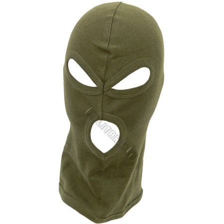 Passamontagna Verde Short