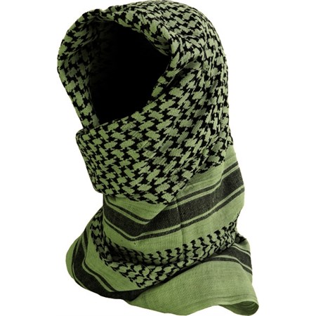 shemag verde cotone