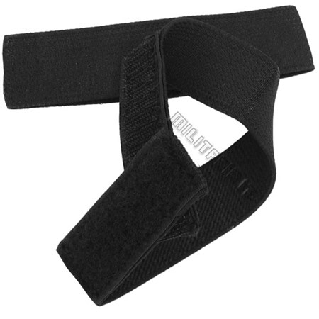 elastici per pantaloni nero con velcro