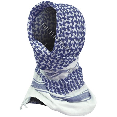Shemag Bianco Blu